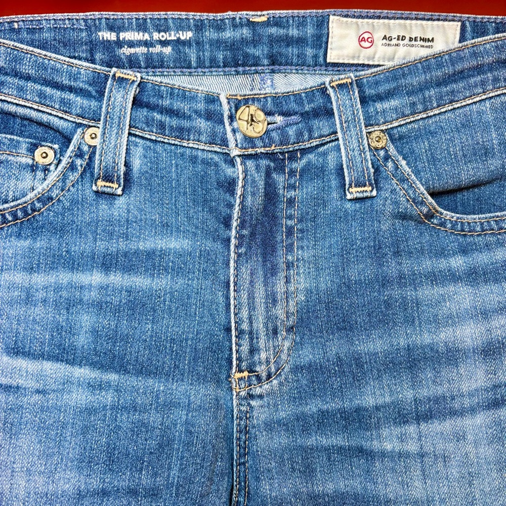 AG Adriano Goldschmied Prima Roll Up Jeans - Picture 3 of 10